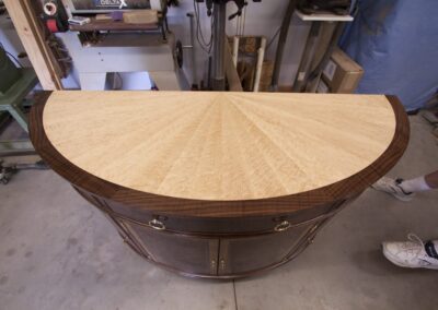 Cabinet doors with Wine storage