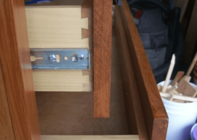 cabinets with custom drawers