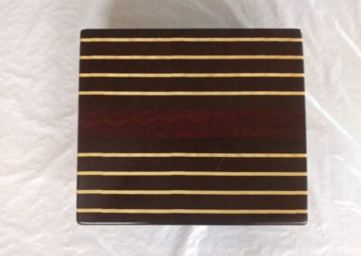 Square end grain chefs cutting board