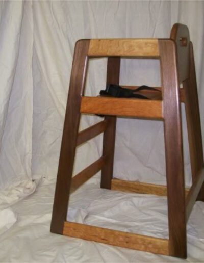 Wooden High Chair Back