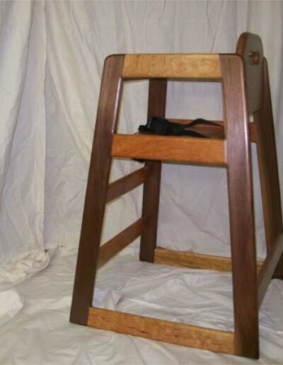 Wooden High Chair Back