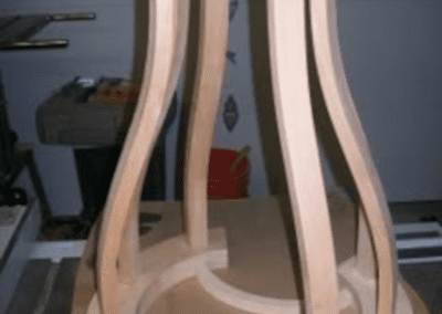 custom round table legs