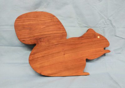 cat shaped cutting board